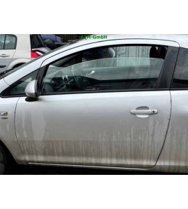 Tür vorne links Opel Corsa D 3 türig Farbcode Z157 Starsilber III Met Metallic