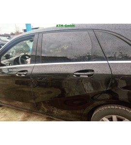Tür hinten links Mercedes Benz B-Klasse W246 Farbcode 191 Schwarz Metallic