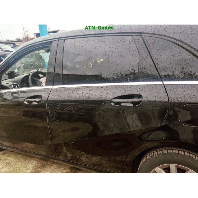 Tür hinten links Mercedes Benz B-Klasse W246 Farbcode 191 Schwarz Metallic
