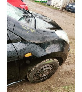 Kotflügel rechts Nissan Pixo Farbcode ZAM Farbe Schwarz Midnight Black Pearl