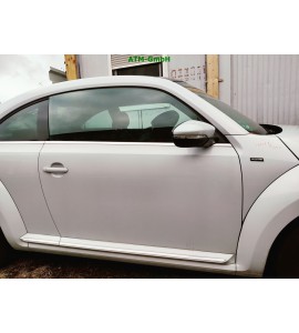 Tür rechts VW Käfer Beetle Farbcode LB9Z White Silver Metallic Weiss Silber