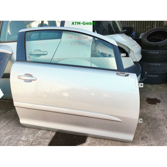 Tür vorne rechts Opel Corsa D 3 türig Farbcode Z157 Starsilber III Metallic