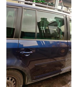 Tür hinten rechts VW Touran Farbcode LB5N Indigoblau Perl Blau Beifahrerseite