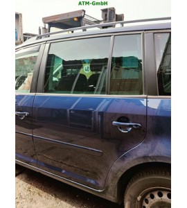 Tür hinten links VW Touran Farbcode LB5N Indigoblau Perl Blau