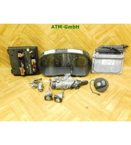 Motorsteuergerät Tacho Zündschloss Türschloss VW Polo 9N Gelaufen 186.000 KM