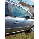 Tür vorne rechts Opel Zafira B Farbcode Z163 4AU Lichtsilber Silber M2 Metallic
