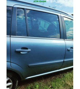 Tür hinten rechts Opel Zafira B Farbcode Z163 4AU Lichtsilber Silber M2 Metallic