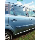 Tür hinten rechts Opel Zafira B Farbcode Z163 4AU Lichtsilber Silber M2 Metallic