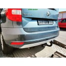 Stoßstange hinten Skoda Yeti 5L Farbcode LF7Y Farbe Grau Seda Metal Metallic