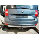 Stoßstange hinten Skoda Yeti 5L Farbcode LF7Y Farbe Grau Seda Metal Metallic