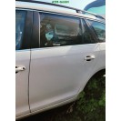 Tür hinten links VW Golf 5 V Kombi Farbcode LR9A Farbe Campanellaweiß Weiss