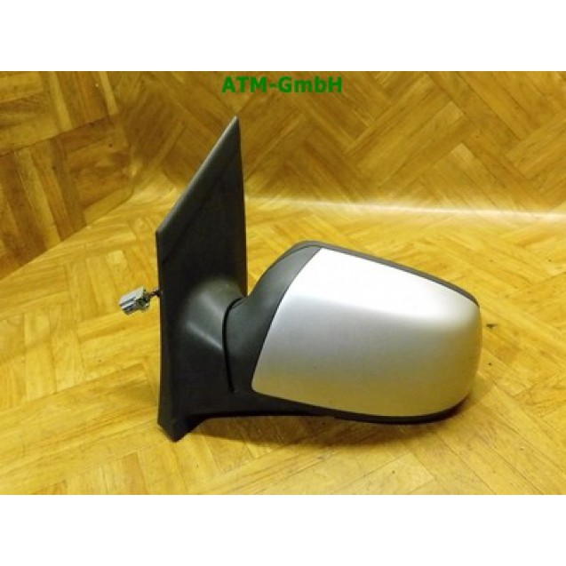 Seitenspiegel links Ford Focus 2 II Farbcode 03 Moondust Silber