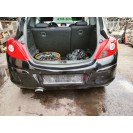 Stoßstange hinten Opel Corsa D 3 türig Farbcode Z20R Saphirschwarz Metallic
