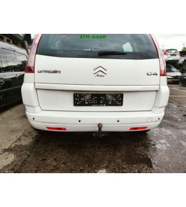 Stoßstange hinten Citroen C4 Picasso I Farbcode EWP EWPA Weiss Banquise Blanc