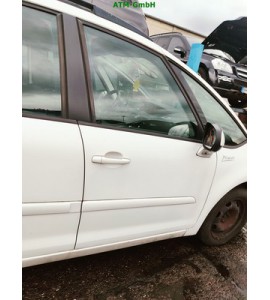 Tür vorne rechts Citroen C4 Picasso I Farbcode EWP EWPA Weiss Banquise Blanc