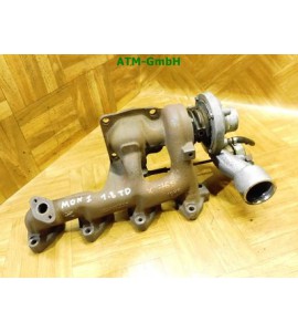 Turbolader Abgaskrümmer Ford Mondeo 1 Garrett 97FF8K682AD