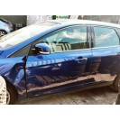 Tür vorne links Ford Focus 3 III Kombi DYB Farbcode HF Indic Blau Metallic