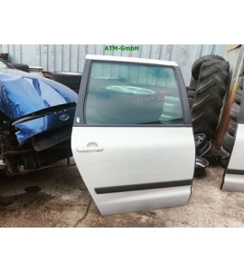 Tür hinten rechts Ford Galaxy 2 II Farbe Satinsilber Silber