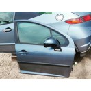 Tür vorne rechts Peugeot 207 5 türig Farbcode EZWD Farbe Grau Gris Fer Metallic