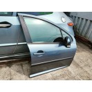 Tür vorne rechts Peugeot 207 5 türig Farbcode EZWD Farbe Grau Gris Fer Metallic