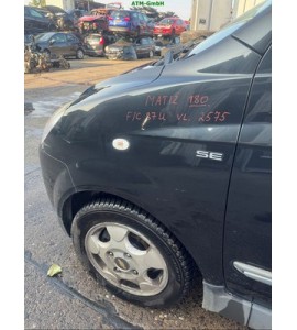 Kotflügel links Chevrolet Matiz Farbe Schwarz Fahrerseite