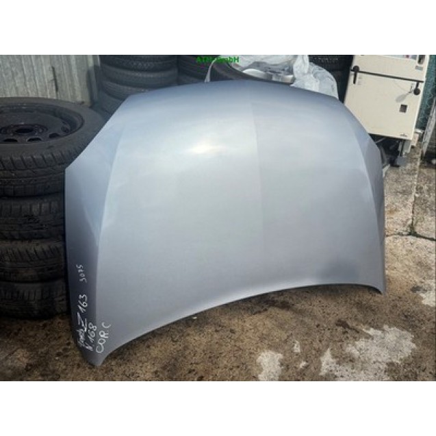 Motorhaube Opel Corsa C Farbcode Z167 4AU Farbe Grau Starsilber III M2
