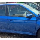 Tür vorne rechts Skoda Fabia 3 III 4 türig Farbcode LF5W Race Blue Metallic