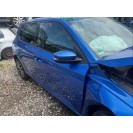 Tür vorne rechts Skoda Fabia 3 III 4 türig Farbcode LF5W Race Blue Metallic