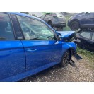 Tür vorne rechts Skoda Fabia 3 III 4 türig Farbcode LF5W Race Blue Metallic