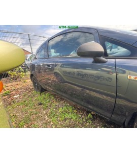 Tür vorne rechts Opel Corsa D 3 türig Farbcode Z168 Metro Blau Metroblau Perl