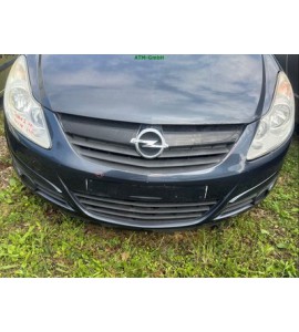 Stoßstange vorne Opel Corsa D Farbcode Z168 Farbe Metro Blau Metroblau Perl