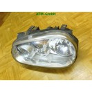 Frontscheinwerfer Scheinwerfer links VW Golf 4 IV Fahrerseite 1J1941015B