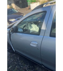 Tür vorne links Dacia Logan 2 II MCV Farbcode TED69 Gris Platine Metallic Grau