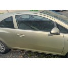 Tür vorne rechts Opel Corsa D 3 türig Farbcode Z40M AAU Farbe Champagnersilber