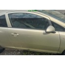 Tür vorne rechts Opel Corsa D 3 türig Farbcode Z40M AAU Farbe Champagnersilber