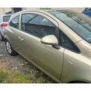 Tür vorne rechts Opel Corsa D 3 türig Farbcode Z40M AAU Farbe Champagnersilber