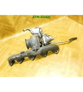 Turbolader Abgaskrümmer BMW 7 7er E38 Garrett 7789071C 722011-0007