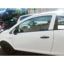 Tür vorne links Opel Corsa D 3 türig Farbcode Z474 Casablanca Arctic Eis Weiss