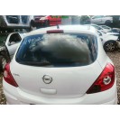 Heckklappe Opel Corsa D 3 türig Farbcode Z474 10U Casablanca Arctic Eis Weiss