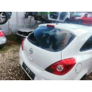 Heckklappe Opel Corsa D 3 türig Farbcode Z474 10U Casablanca Arctic Eis Weiss