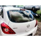 Heckklappe Opel Corsa D 3 türig Farbcode Z474 10U Casablanca Arctic Eis Weiss
