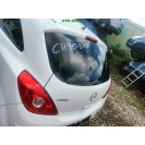 Heckklappe Opel Corsa D 3 türig Farbcode Z474 10U Casablanca Arctic Eis Weiss