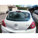 Heckklappe Opel Corsa D 3 türig Farbcode Z474 Casablanca Arctic Eis Weiss