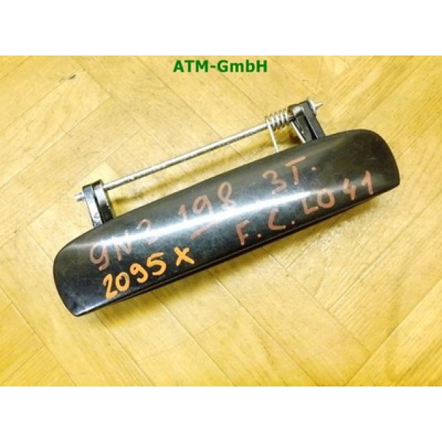 Heckklappengriff Griff hinten VW Polo 9N3 3 türig Farbcode L041 Farbe Schwarz