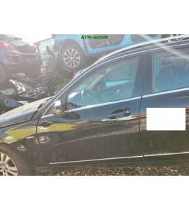 Tür vorne links Mercedes Benz C-Klasse W204 Farbcode 040 Schwarz Uni