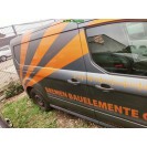 Tür Schiebetür rechts Ford Transit Connect ORIGINAL WEISS VOLLFOLIERT überzogen