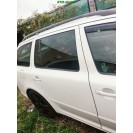 Tür hinten rechts Skoda Octavia 2 Kombi Farbcode LF9E Candyweiss Bila Blanco
