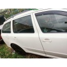 Tür hinten rechts Skoda Octavia 2 Kombi Farbcode LF9E Candyweiss Bila Blanco