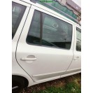 Tür hinten rechts Skoda Octavia 2 Kombi Farbcode LF9E Candyweiss Bila Blanco
