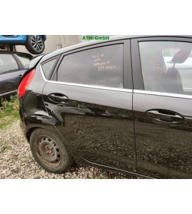 Tür hinten rechts Ford Fiesta 6 VI Farbcode D9 Schwarz Pantherschwarz Metallic